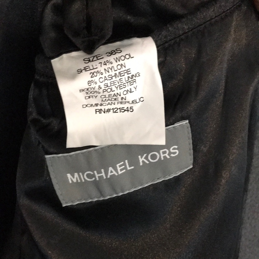 Michael Kors Mens Madison Luxury italian overcoat - Picture 3 of 5